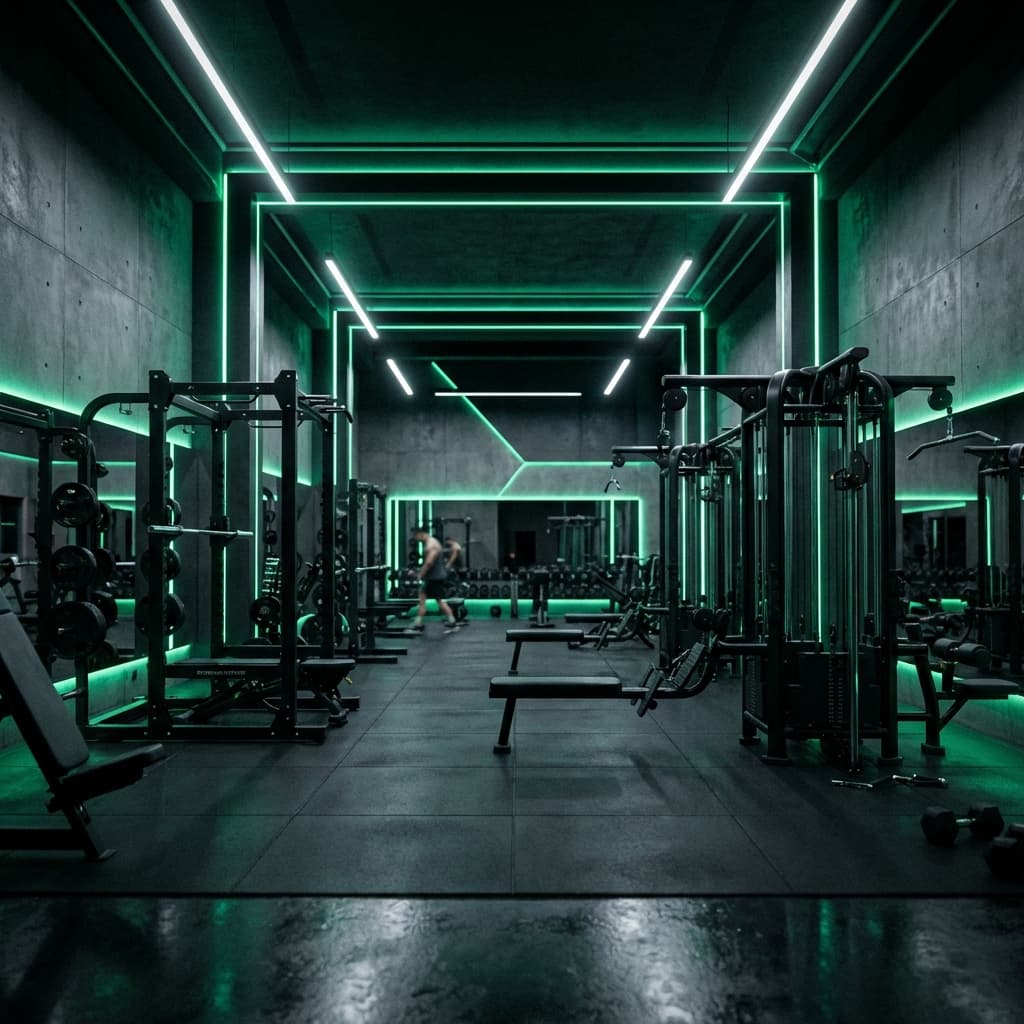 Modern Gym Interior